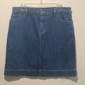 NWOT Falls Creek Denim Skirt